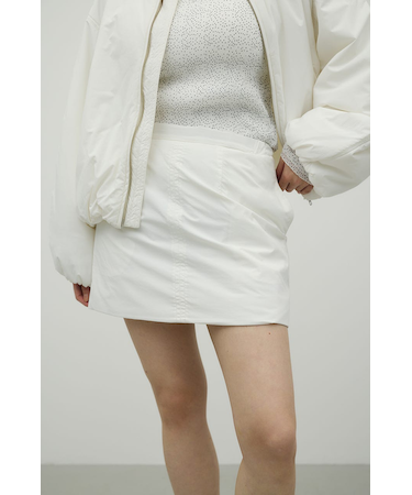 パディングミニスカート