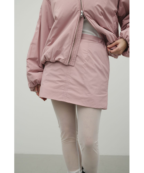 パディングミニスカート