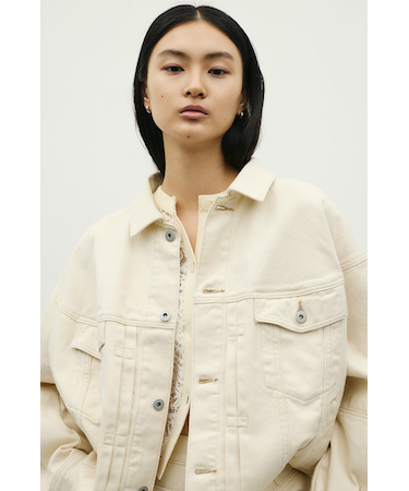 フォルムデニムジャケット