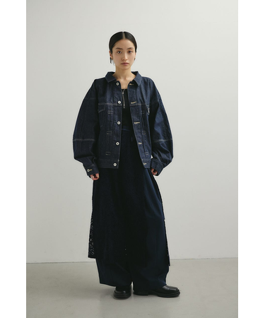 フォルムデニムジャケット