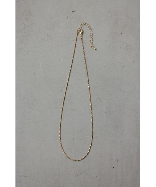 スネイクグリッターネックレス