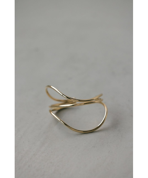 ウェーブバングル