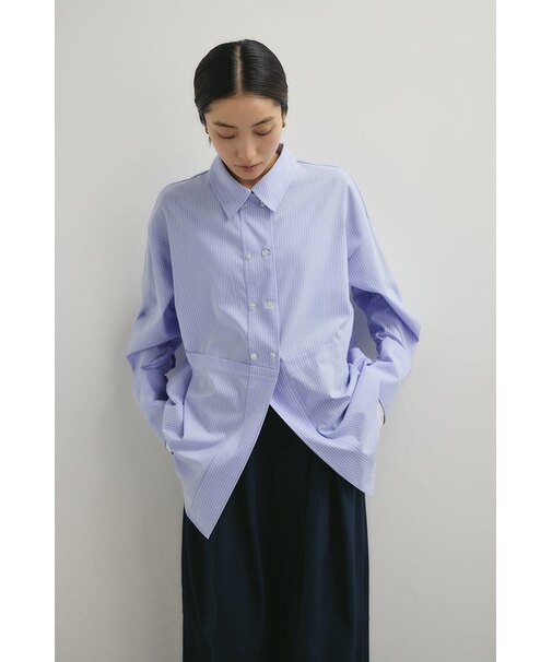 カッティングレイヤードカフスシャツ