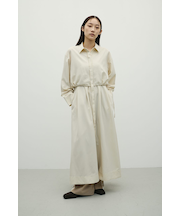 ヨークレイヤードシャツワンピース