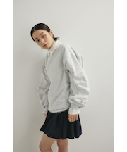 タックスリーブスウェットトップ