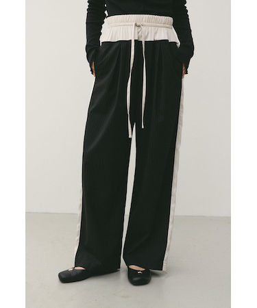 サイドラインストライプパンツ