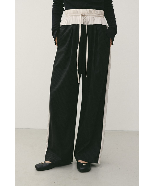 サイドラインストライプパンツ