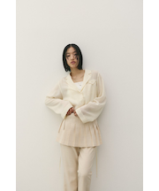 テーラーカラーオープンシャツ