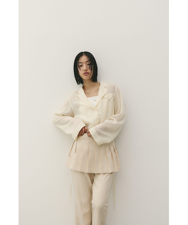 テーラーカラーオープンシャツ