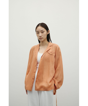 テーラーカラーオープンシャツ