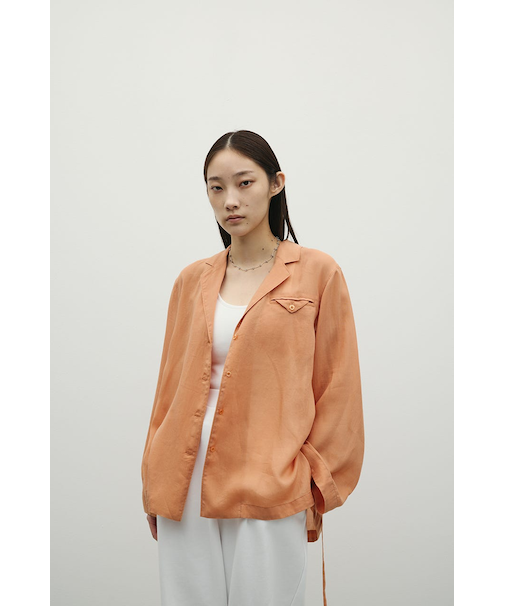 テーラーカラーオープンシャツ