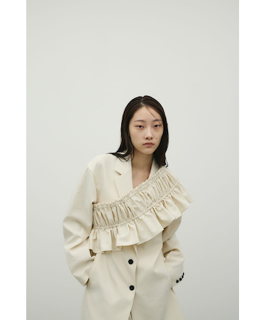 ハイラインフリルビスチェ