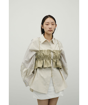 ハイラインフリルビスチェ