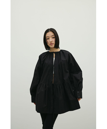 2WAYバックオープンシャツ