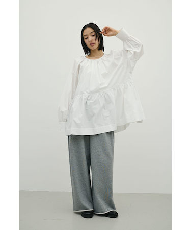 2WAYバックオープンシャツ