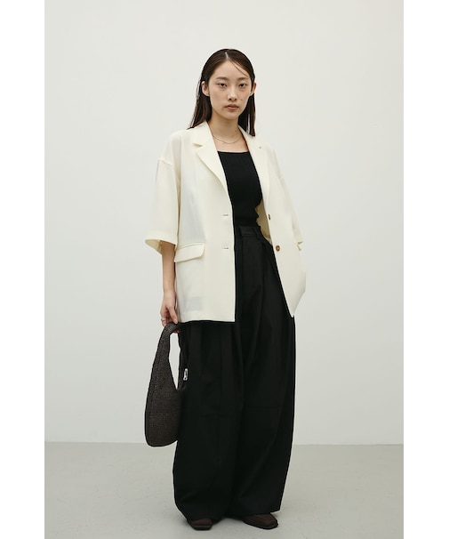 リネンライクテーラージャケット