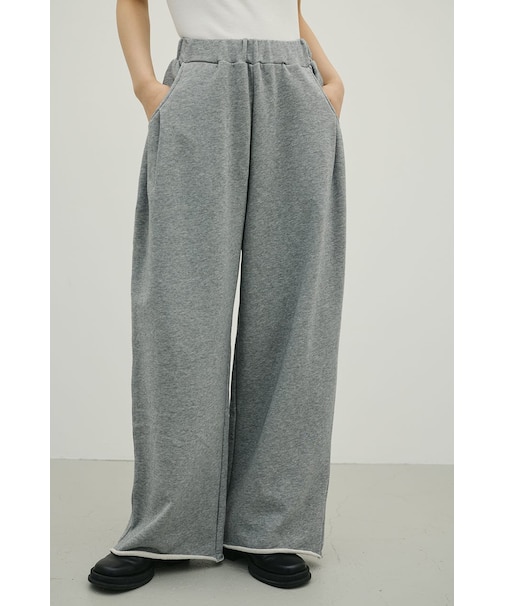 ルーズワイドスウェットパンツ