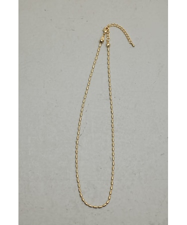 オーバルチェーンネックレス