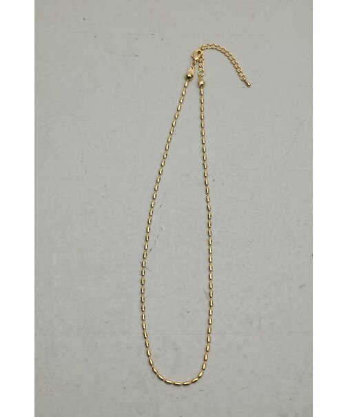 オーバルチェーンネックレス