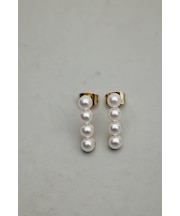 イミテーションパールピアス