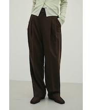 ベーシックツータックパンツ