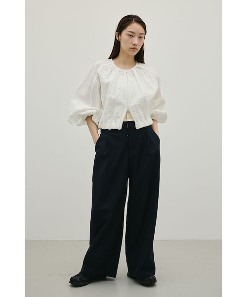 新品未使用　レースブルゾン LE SOUK HOLIDAY（ルスークホリデー） ブルゾン アウター 「2025年夏