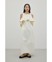 フリルコクーンワンピース