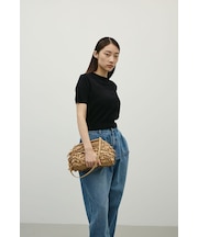 フラワージャガードニット