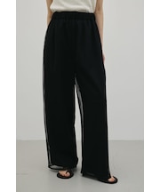 シアーレイヤードリラックスパンツ