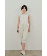 ストレッチデニムカプリパンツ