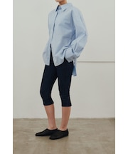 ストレッチデニムカプリパンツ