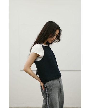 セットアップバイカラーキャミ