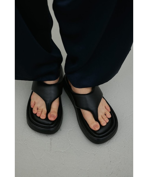 【DK.BROWN】メタルプレート プラットフォーム サンダル メタルプレート プラットフォーム サンダル｜ビューティー＆ユース