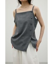 マニッシュボタンベスト