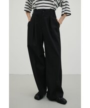バックタックワイドパンツ