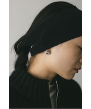 ノットモチーフピアス