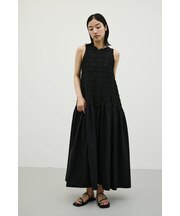 クロシェドッキングティアードワンピース