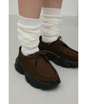 プラットフォームモカシンローファー
