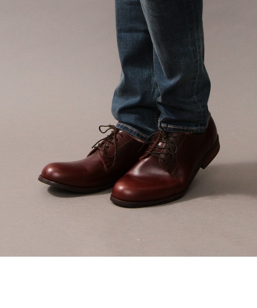 WEB限定】by ∴ レザー 5アイレット オックスフォード シューズ