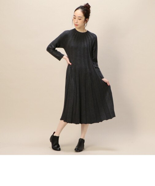 ＜TORRAZZO DONNA＞パネルニットワンピース