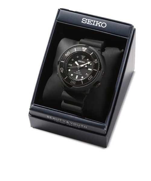 別注】 ＜SEIKO（セイコー）＞ DIVERWATCH BLACK/腕時計｜ビューティー＆ユース  ユナイテッドアローズの通販｜&mall（アンドモール）三井ショッピングパーク公式通販