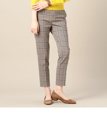 BY ウィンドウペンチェックパンツ