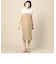 ＜BRISEMY＞バックサテンサロペットワンピース