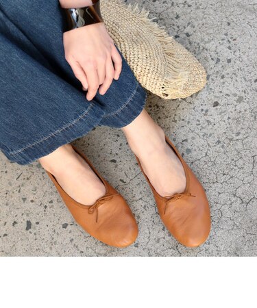 別注】＜repetto(レペット)＞∴MANONマノン レザーバレーシューズ 