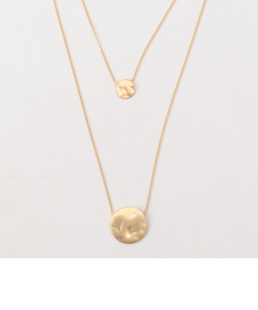 BY タタキサークル ネックレス -2WAY-