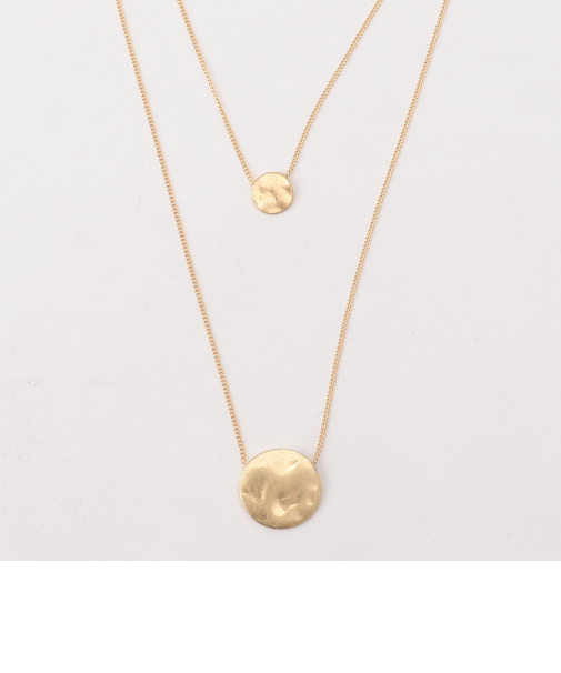 BY タタキサークル ネックレス -2WAY-