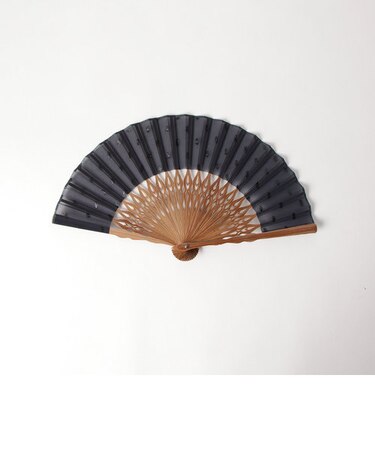 【WEB限定】【別注】＜ATRIUM＞ドット扇子