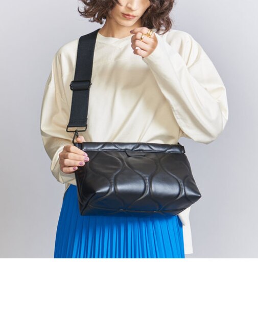 ＜LE VERNIS＞キルティング クラッチ ショルダーバッグ -2WAY-