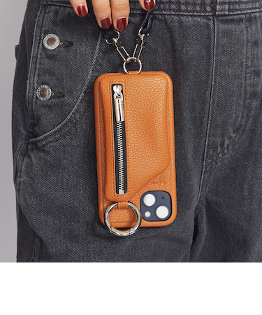 ＜ajew＞CADENAS ストラップ iPhone13 ケース
