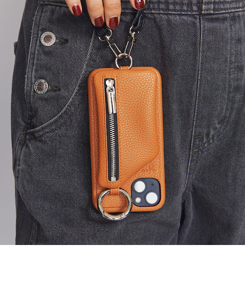 ＜ajew＞CADENAS ストラップ iPhone13 ケース